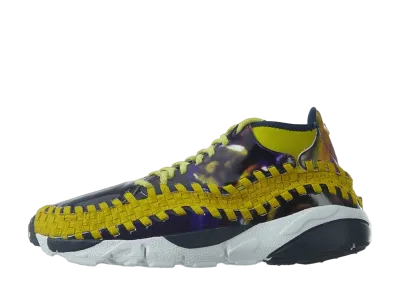 ナイキ エアフットケープ ウーブン チャカ ユース QS "ライト ミッドナイト ブリト シトロン"