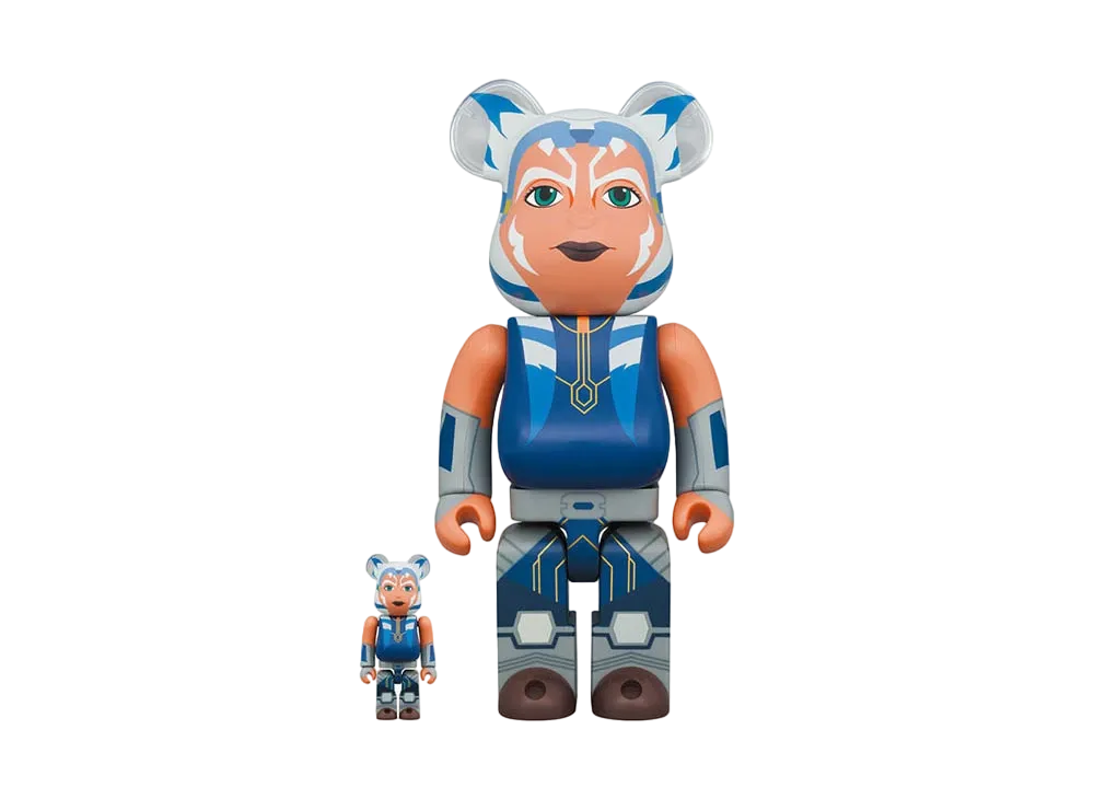 Bearbrick AHSOKA TANO (THE CLONE WARS Ver.) 100% & 400%