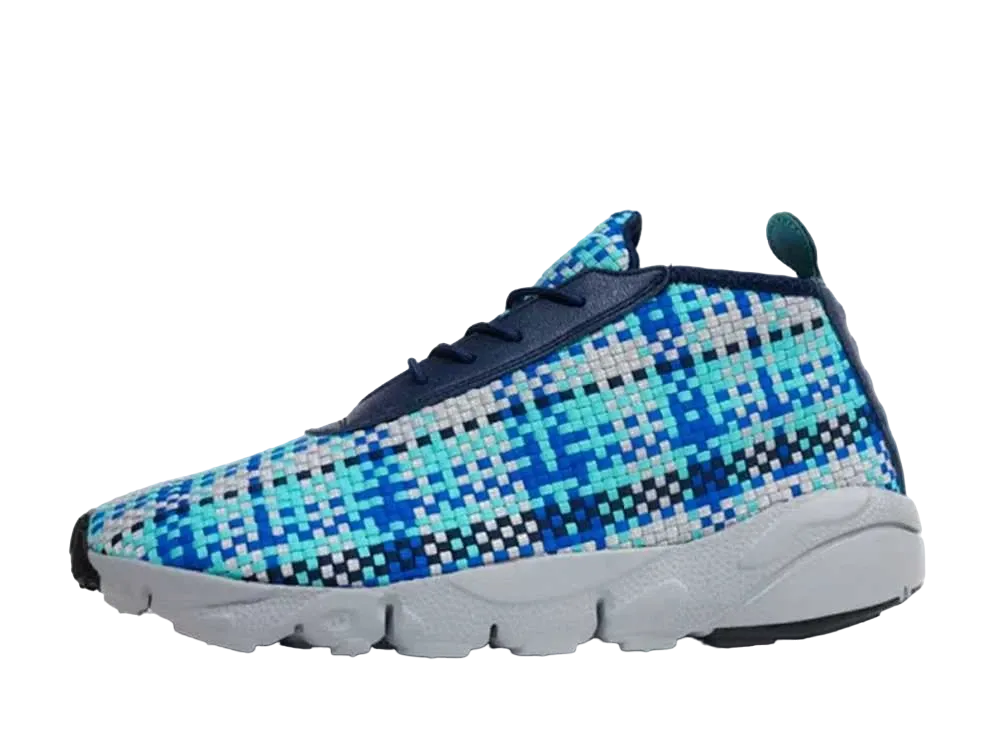 ナイキ エアフットケープ デザート チャカ "ミッドナイト ネイビー/ハイパーゲーム ロイヤルメタリック シルバー"