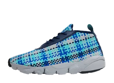 ナイキ エアフットケープ デザート チャカ "ミッドナイト ネイビー/ハイパーゲーム ロイヤルメタリック シルバー"