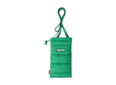 Supreme Puffer Neck Pouch "Green"