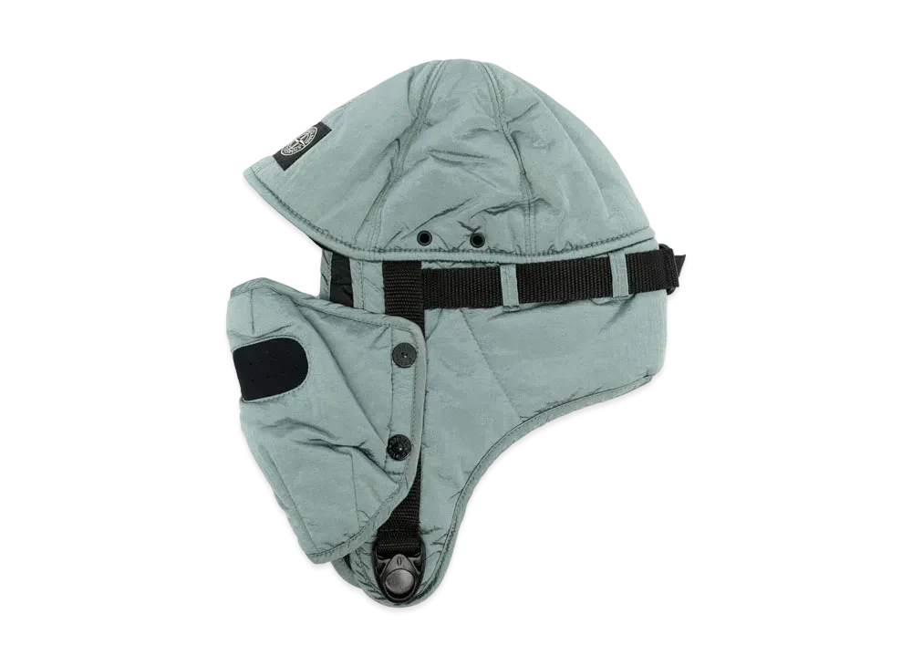 Stone Island Logo Patch Balaclava "Green"