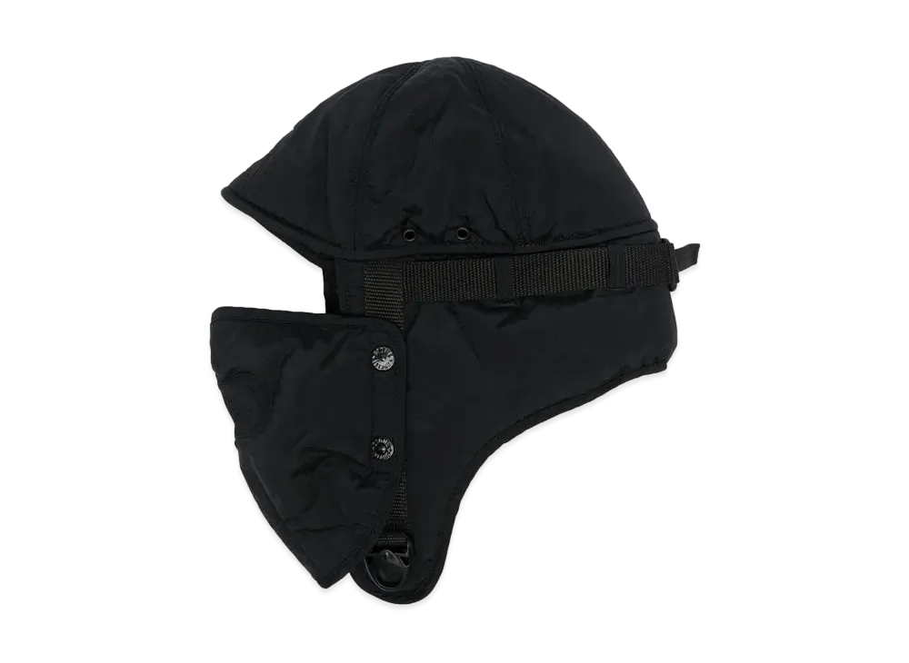 Stone Island Logo Patch Balaclava "Black"