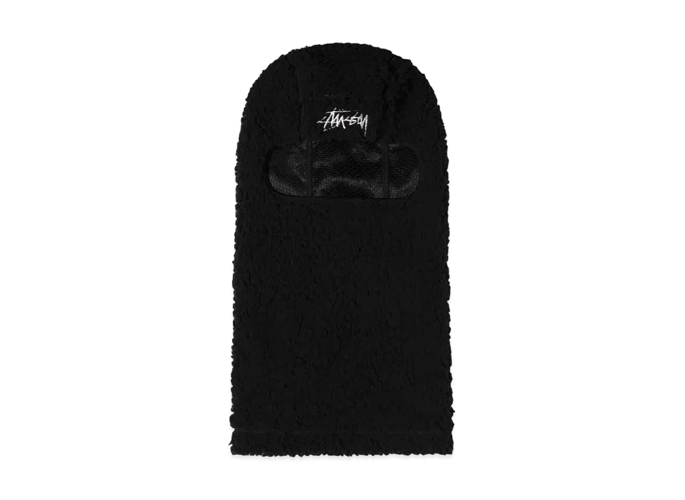 Stussy Stock Sherpa Balaclava "Black"