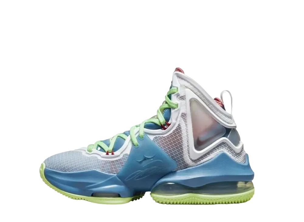 Nike GS LeBron 19 "Dutch Blue/Lime Glow"