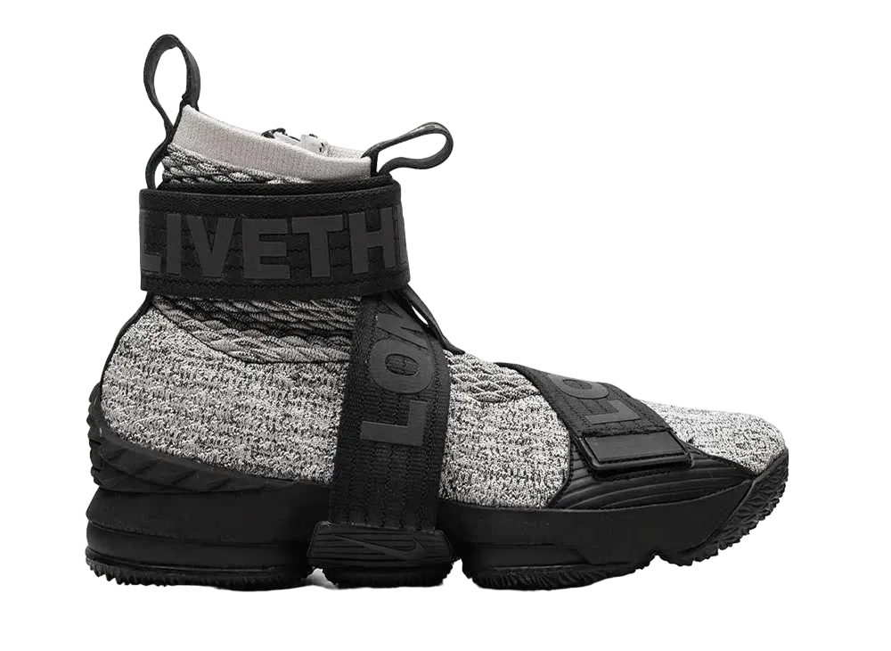KITH × Nike LeBron 15 Lifestyle Concrete "Sail"