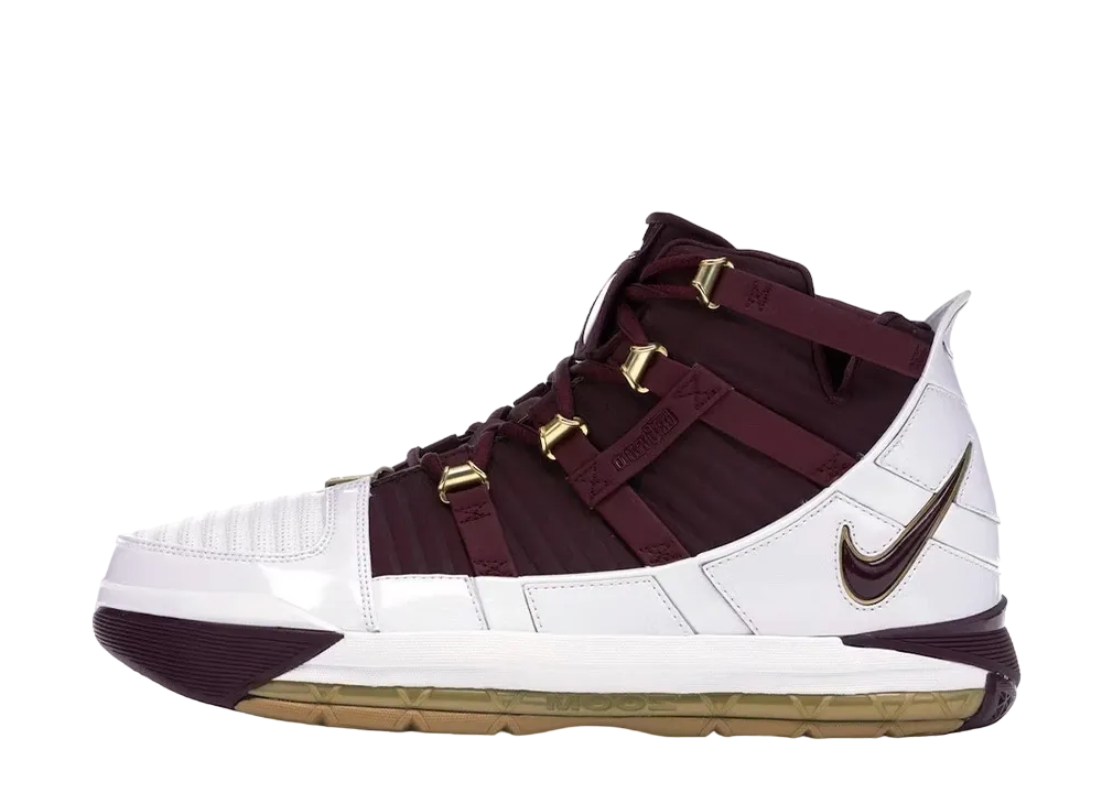 ナイキ ズーム レブロン3 キリスト ザ キング QS "ホワイト/ディープマルーン" (2018)