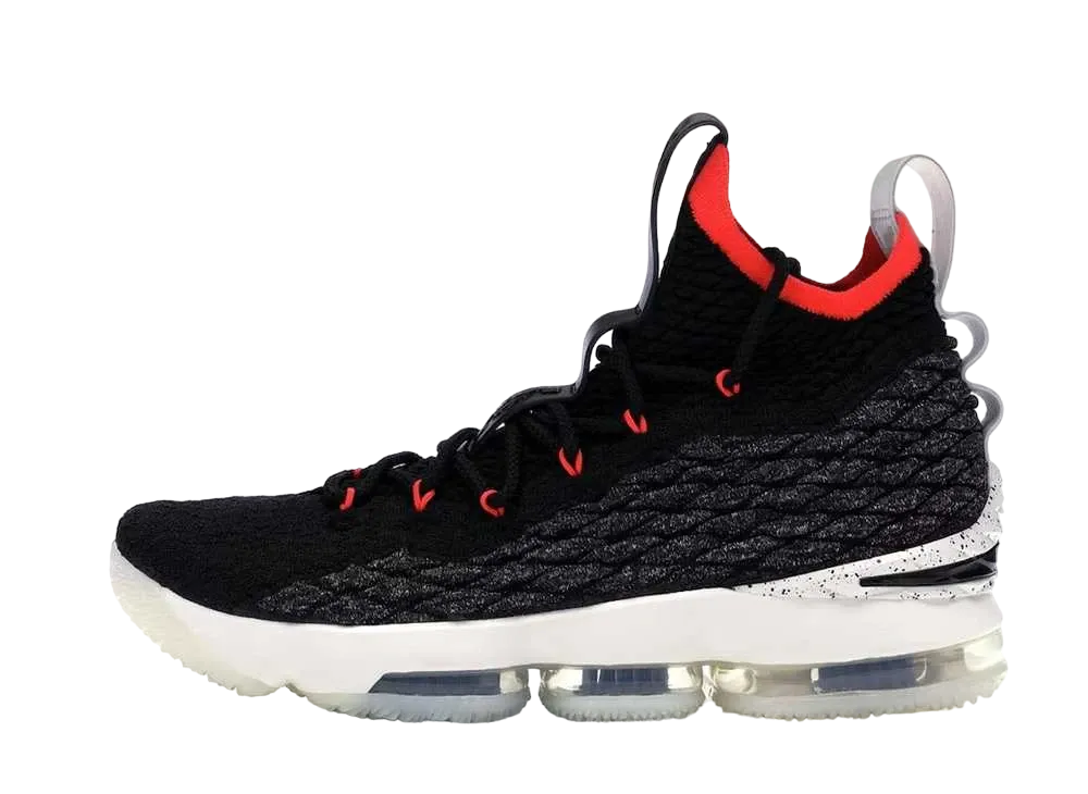 Nike LeBron 15 "Black/Bright Crimson"