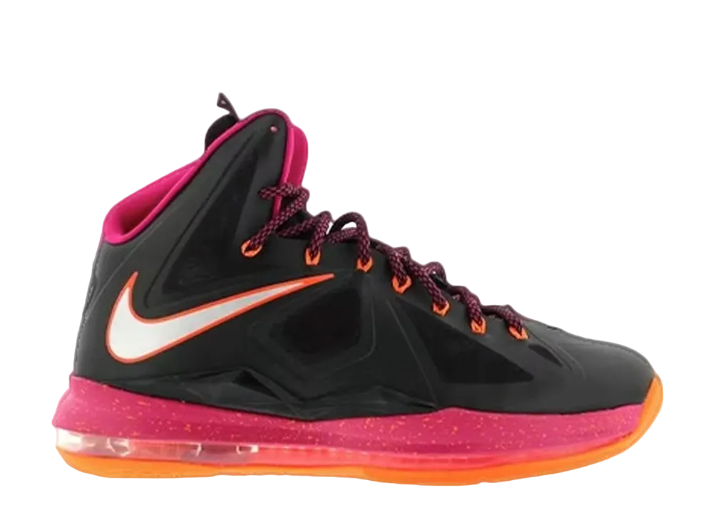 Nike LeBron X Floridian "Black/Metallic Silver"