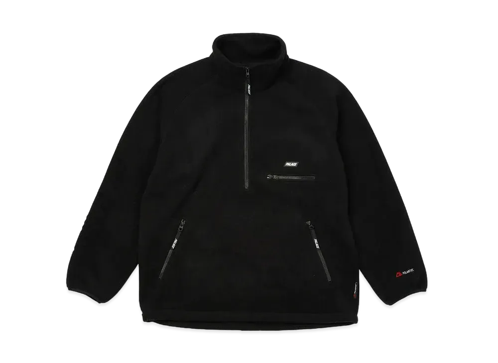 PALACE Polartec Lazer Outer 1/2 Zip "Black"
