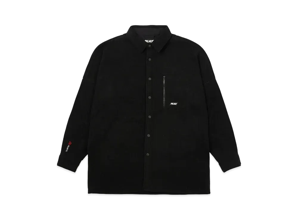 PALACE Polartec Lazer Overshirt "Black"