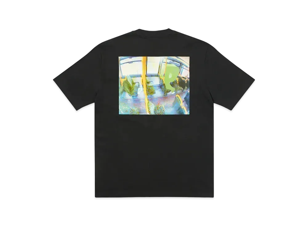 PALACE Back Of The Bus T-Shirt "Black"