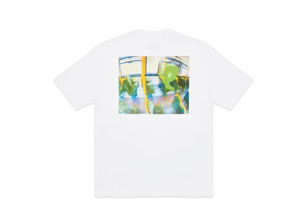 PALACE Back Of The Bus T-Shirt "White"