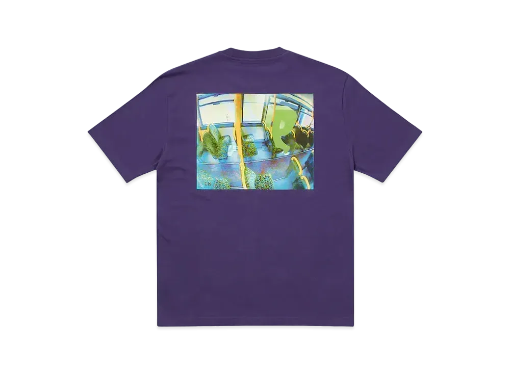 PALACE Back Of The Bus T-Shirt "Purple"