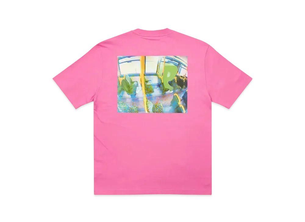 PALACE Back Of The Bus T-Shirt "Pink"