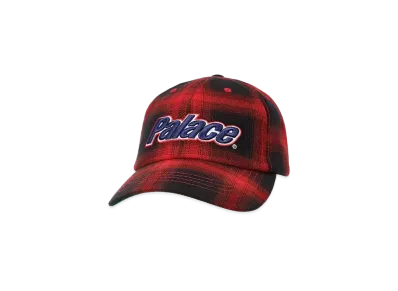 PALACE Lowercase 6-Panel "Black Check"