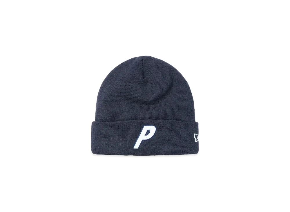 PALACE New Era P Beanie "Navy"