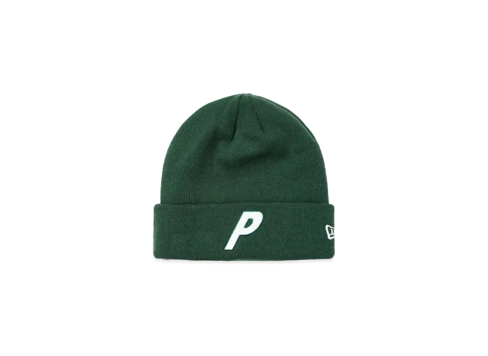PALACE New Era P Beanie "Green"