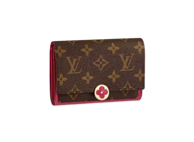 Louis Vuitton Flore Compact Wallet Monogram "Fuchsia"