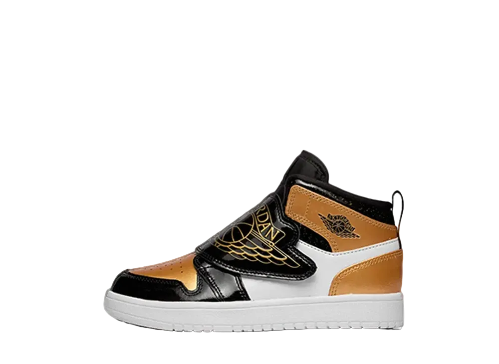 Nike PS Sky Jordan 1 SE "Black/Metallic Gold"