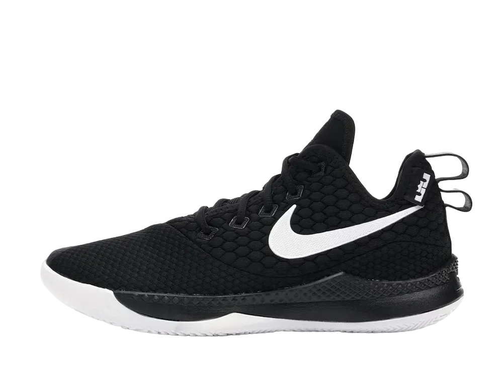 ナイキ レブロン ウィットネス3 "ブラック/ホワイト"
