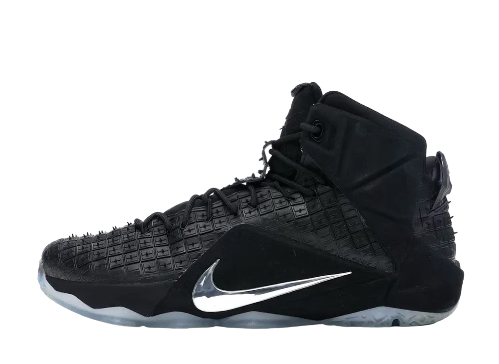 Nike LeBron 12 EXT Rubber City "Black/Chrome"