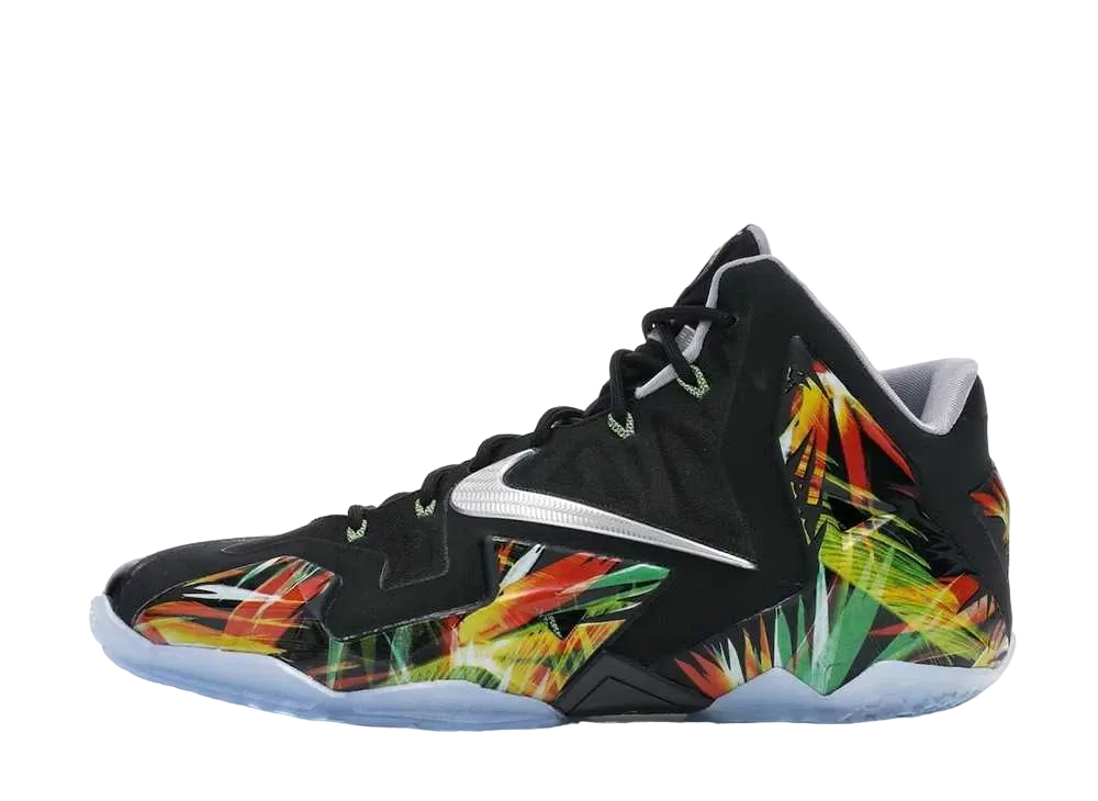 Nike LeBron 11 Everglades "Black/Metallic Silver"