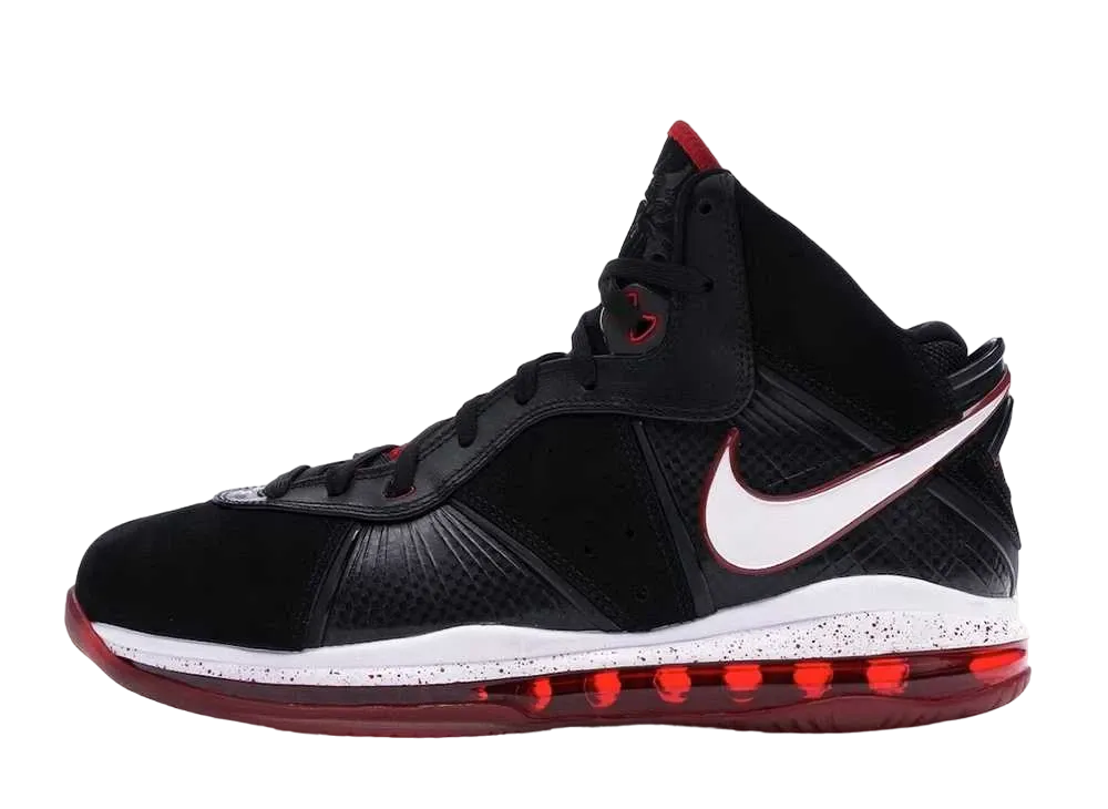 Nike LeBron 8 "Black/White/Red"
