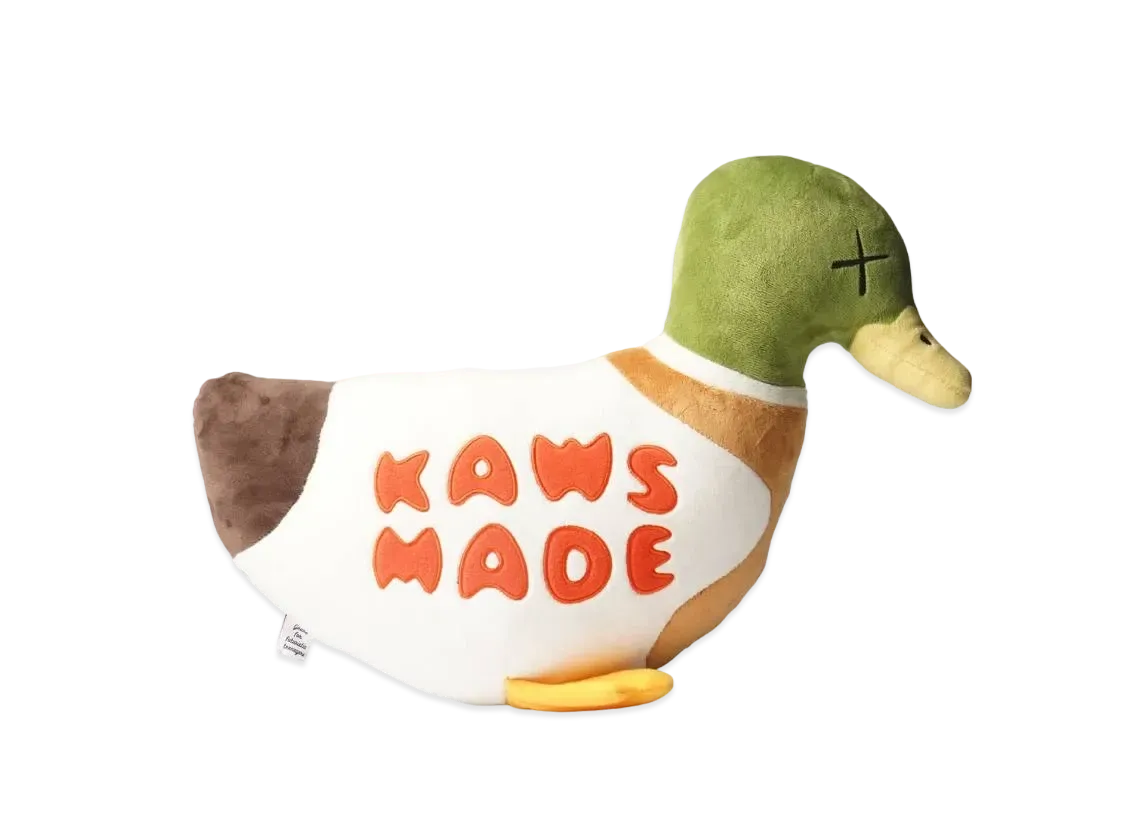 HUMAN MADE x KAWS DUCK PLUSH DOLL "Green"