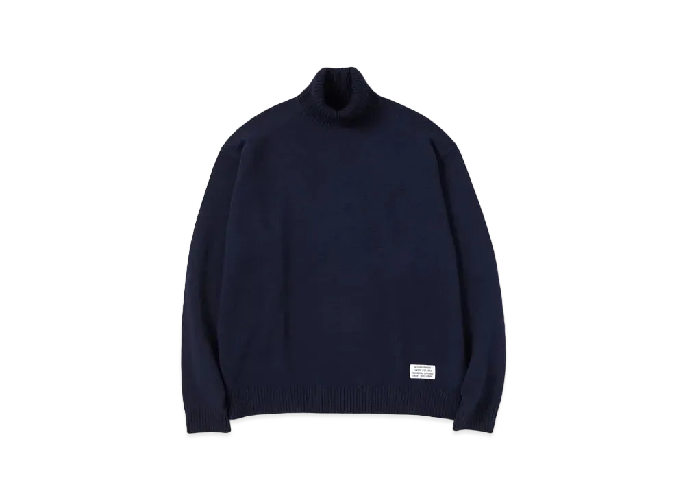 NEIGHBORHOOD Highneck Sweater . WO "Navy"