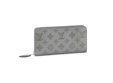 Louis Vuitton Zippy Wallet Monogram Mahina "Metallic Gray"