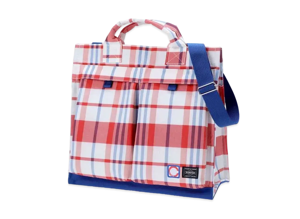 PORTER x CLOT Tote Bag "Red"