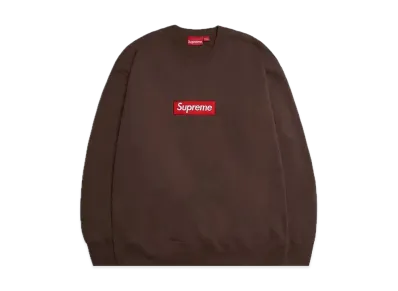 Supreme Box Logo Crewneck "Brown" (22FW)
