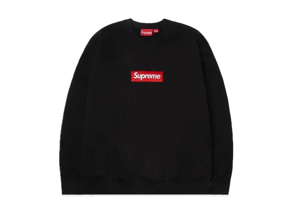 Supreme Box Logo Crewneck "Black" (22FW)
