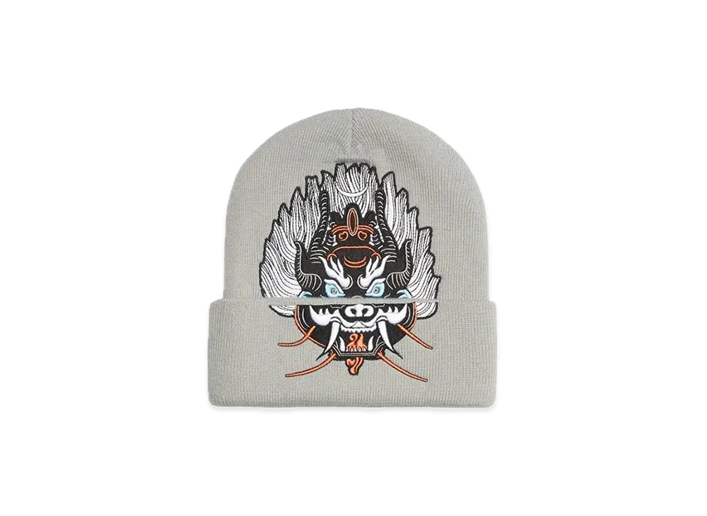Supreme Demon Beanie "Grey"