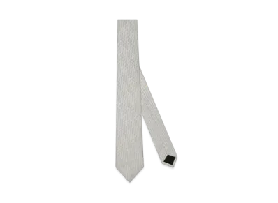 Dior Tie Dior Oblique Silk "Light Gray"