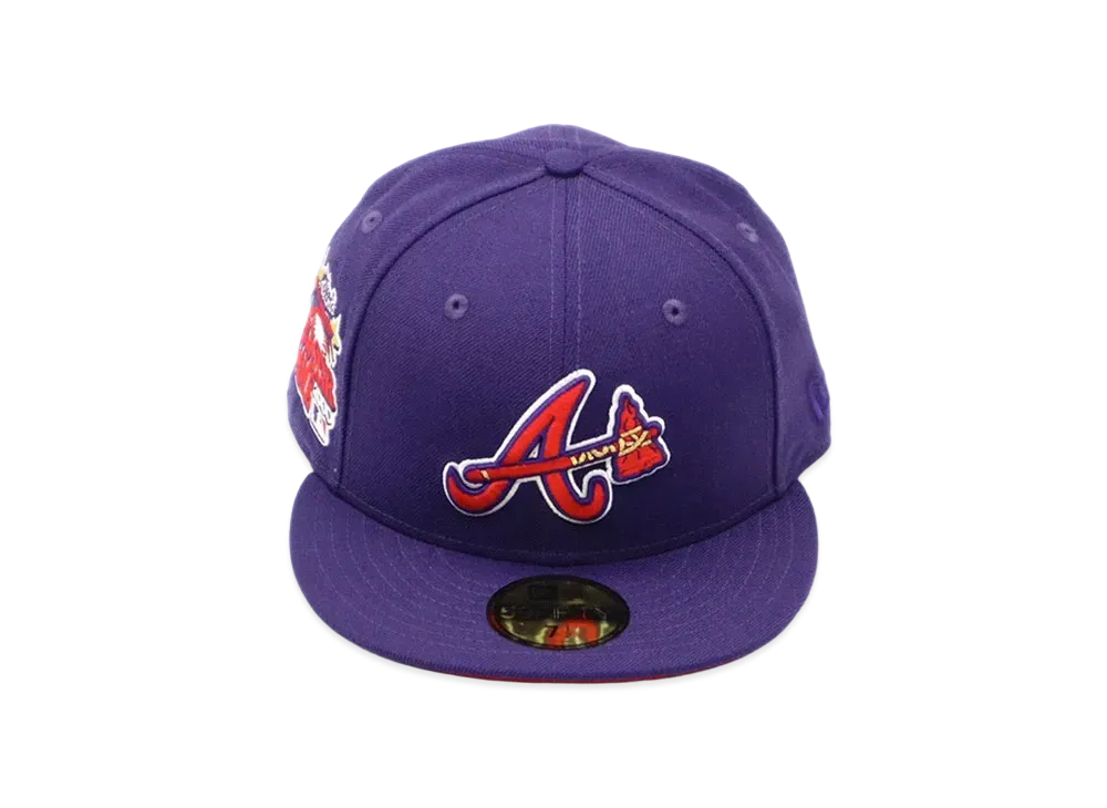 NEW ERA 59FIFTY Harlem Exclusive Atlanta Braves "Blue"