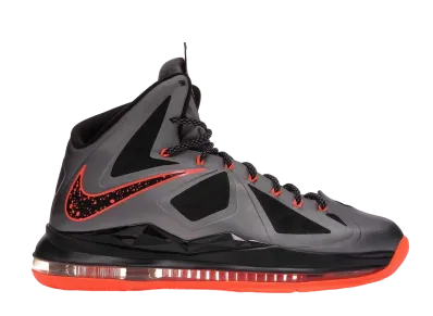 Nike LeBron X Lava "Charcoal"