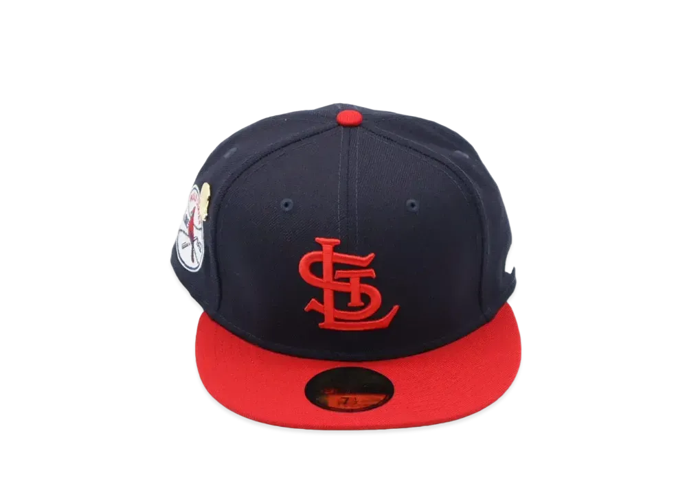 NEW ERA 59FIFTY Harlem Exclusive St. Louis Cardinals "Navy/Red"