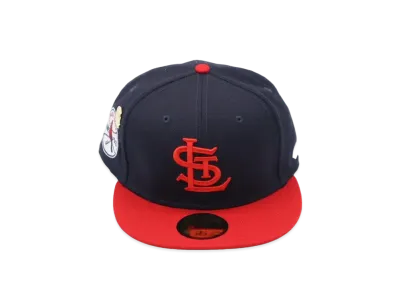 NEW ERA 59FIFTY Harlem Exclusive St. Louis Cardinals "Navy/Red"