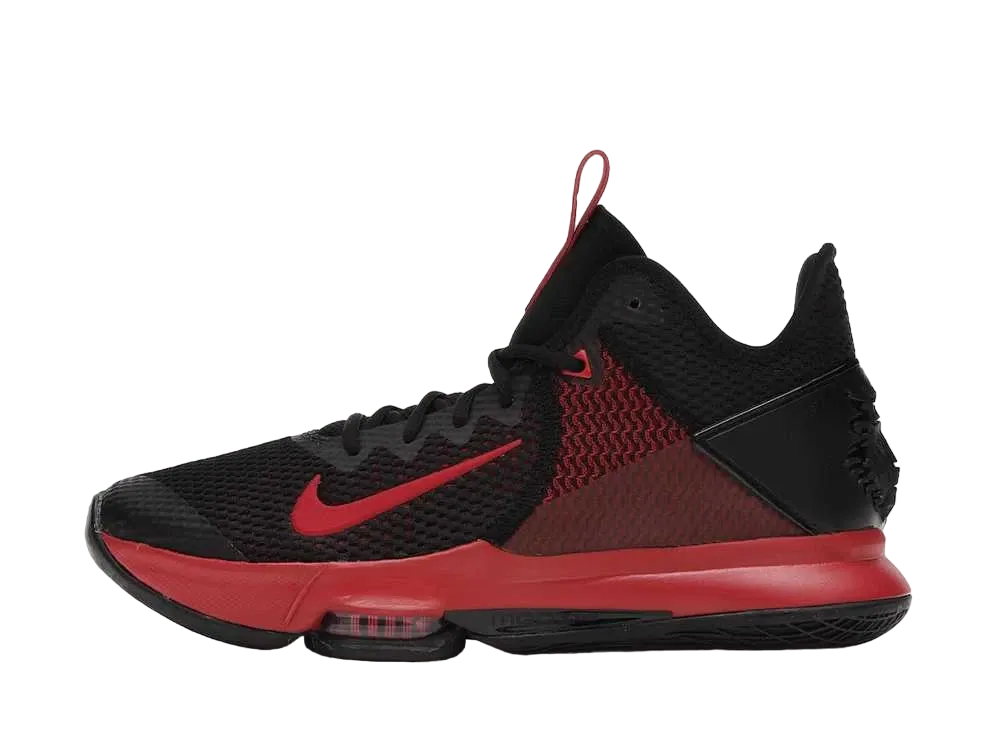 ナイキ レブロン ウィットネス4 "ブラック/ジムレッド"