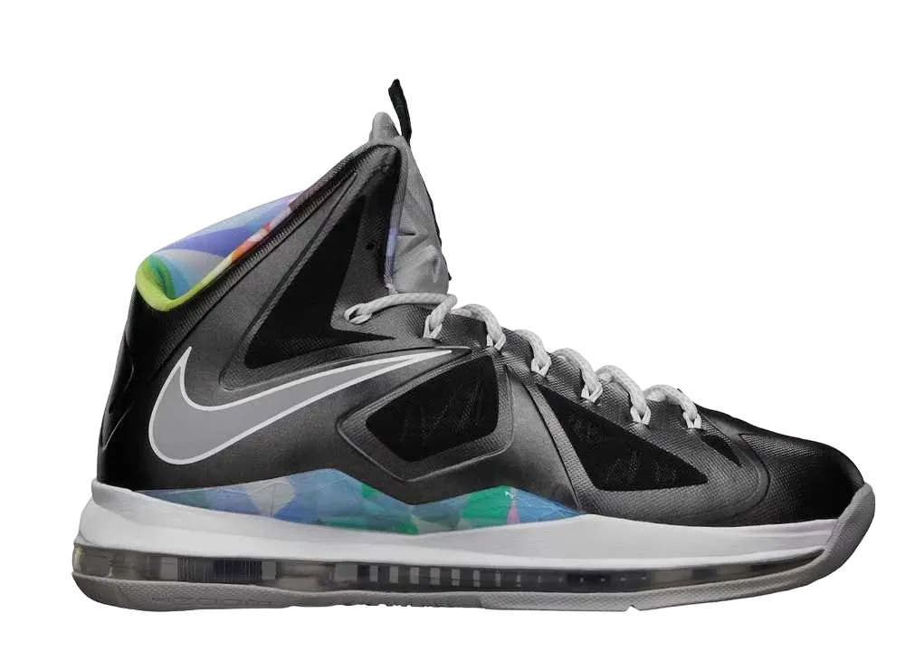 Nike LeBron X Prism "Black/Strata Grey"