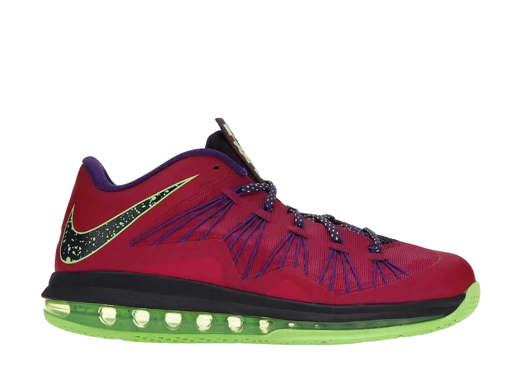 Nike Air Max LeBron 10 Low "Red Plum"
