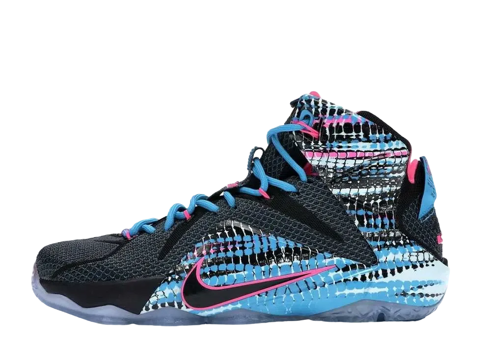Nike LeBron 12 23 Chromosomes "Black/Pink Power"