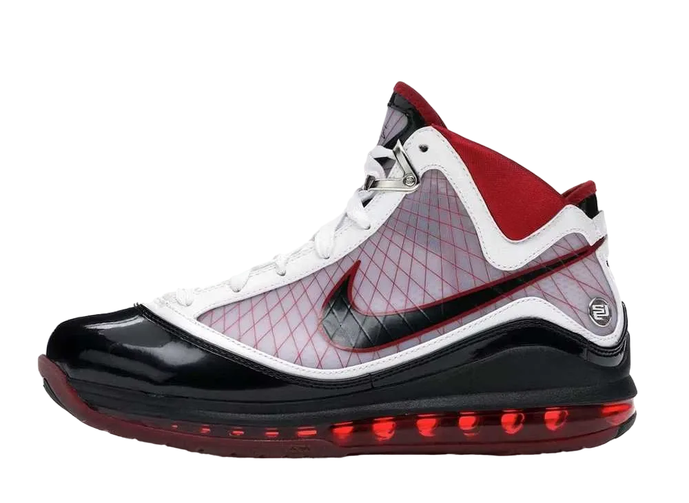 Nike Air Max LeBron 7 "White/Black-Varsity Red"