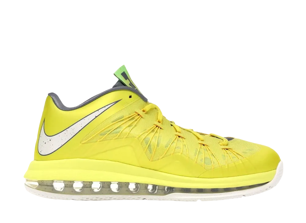 Nike Air Max LeBron 10 Low "Sonic Yellow"