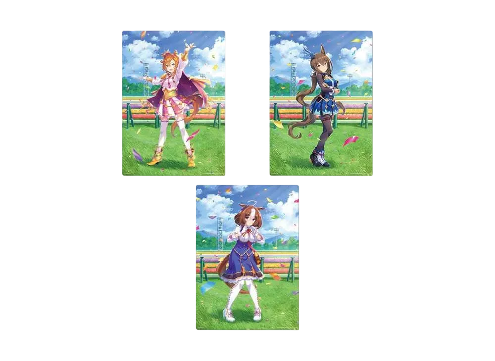Ichiban-Kuji Illustration Board Set Uma Musume Pretty Derby 4th Series
