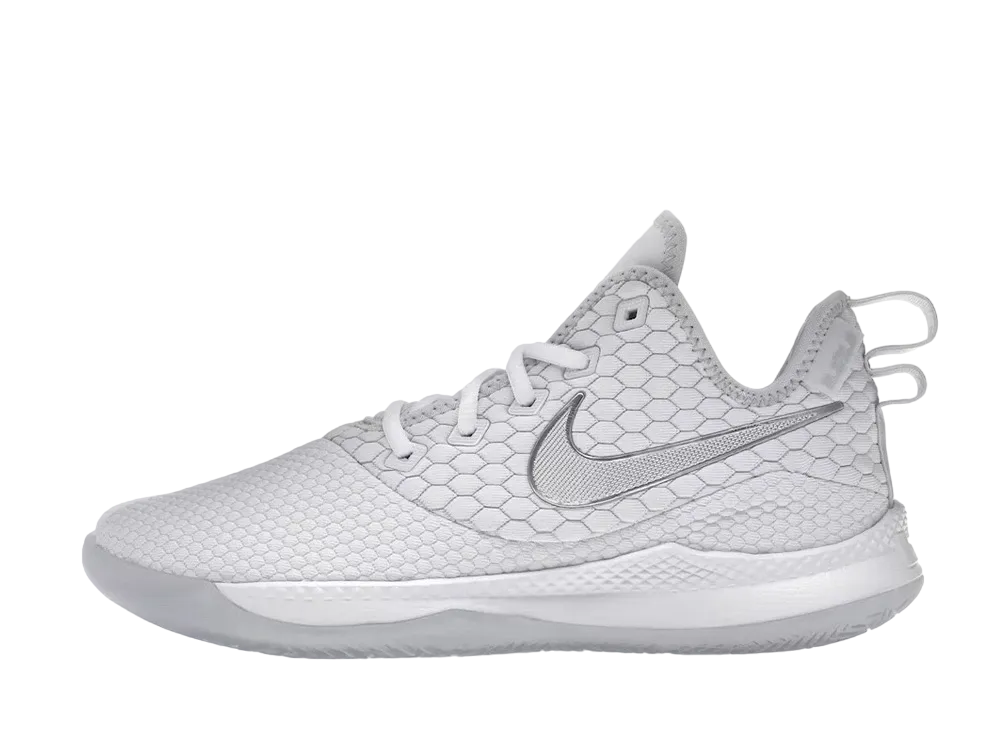 Nike LeBron Witness 3 "White/Chrome"