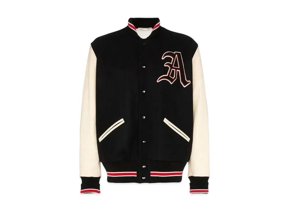 GUCCI Logo Stadium Jacket "Black"