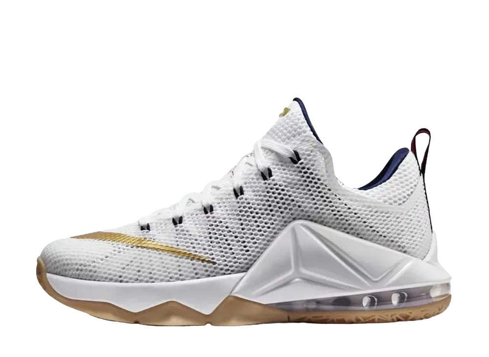 Nike LeBron 12 Low USA "White"